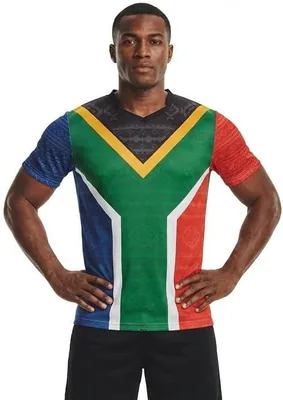 South Africa Flag Sublimation T-Shirt - Patriotic Tee - Best Deal