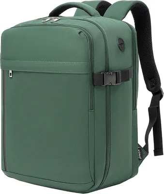 Kono Ryanair Cabin Bags 40x30x20 Green Underseat Backpack - 15% Off