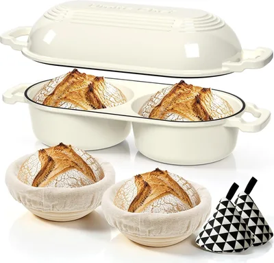 Le Creuset Enameled Dutch Oven Set - Sourdough Bread Baking
