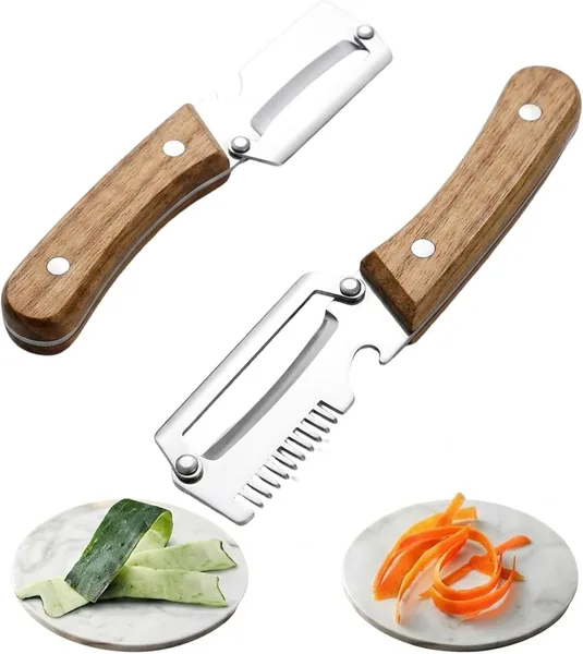 Elite Peeler Knife & Vegetable Shredder 2-Pack