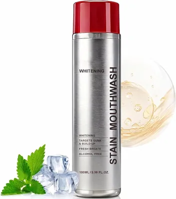Stain Mouthwash | 10% Off: Remove Gunk for Long-Lasting Fresh Breath