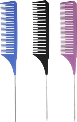 AOZUO 3 Sizes Highlighting Comb - Antistatic Hair Tool, Best Deal