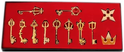 MayDee KingdomsHeart Key Pendants 12pcs Set - Best Deal