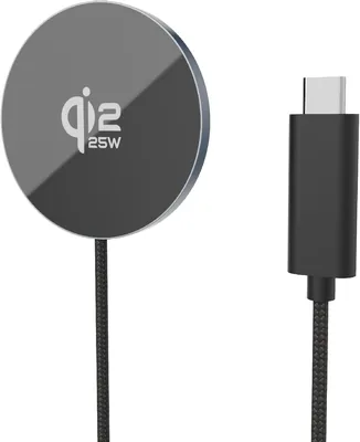25W Qi2.2 Magnetic Wireless Charger for iPhone & Samsung