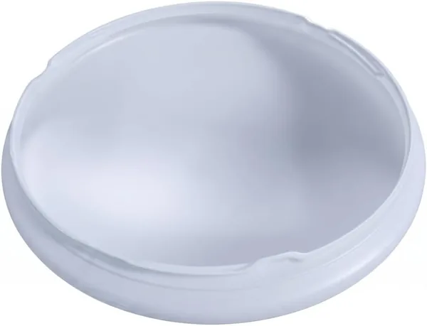 Lámpara de techo Globe Reemplazo, Cubierta de Luz a Prueba de Rotura para Techo, Globo Acrílico con Bloqueo de 3 Giras, Ajuste 7