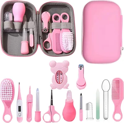 Trousse de Toilette Liemuao pour Bébé - 13 Accessoires - 64% Off