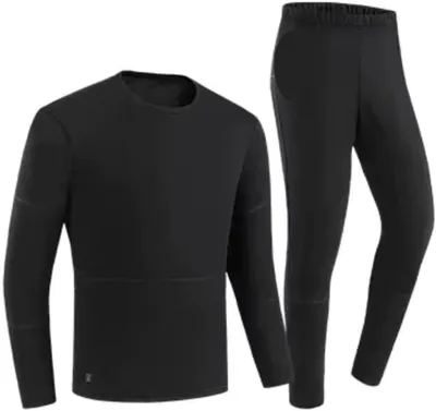 Conjunto Térmico Masculino Preto Segunda Pele Flanelado com Pelúcia Atoalhado Premium - Melhor Preço