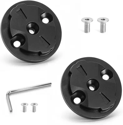 SLIAXINT 2 x Uchwyty na rower dla komputera z kluczem imbusowym do Garmin, adapter kompatybilny