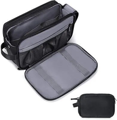 MuSylonz Toiletry Bag for Men - Water-resistant Shaving Organizer, 12% Off