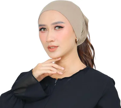 Linda Women’s Hijab Turban Cap - Soft Stretch Islamic Underscarf Head Wrap for Muslim Women, Lightweight Breathable Inner Hij - Best Deal