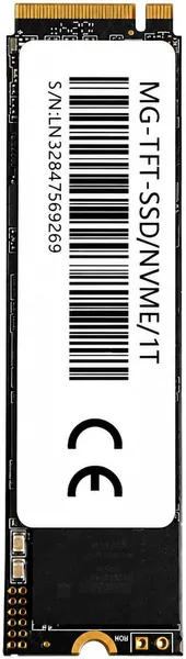 SSD Genérico NVMe M.2 1TB PCIe 3x4 2280 2400/1800 MB/s