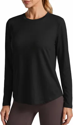 PINSPARK Workout Tops Women UPF 50+ Long Sleeve Sun Shirt Best Deal