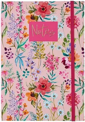 Violet Aurora A5 Notebook - Floral Design Mindful Writing ZAR 189 Best Deal