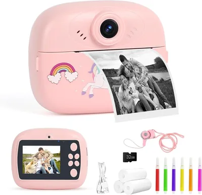 Urban Buyer Kids Instant Print Camera - 48MP Digital Camera, Best Deal