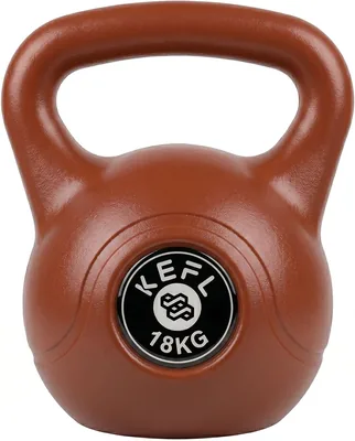 KEFL Vinyl Coated Kettlebell - 10kg