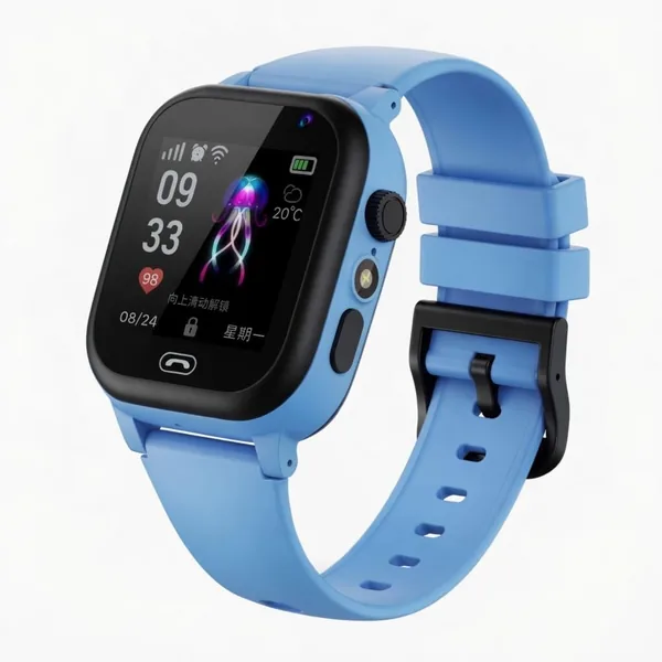 Kids Smart Watch GPS Track & SOS Call - IP67 Waterproof Touch Screen