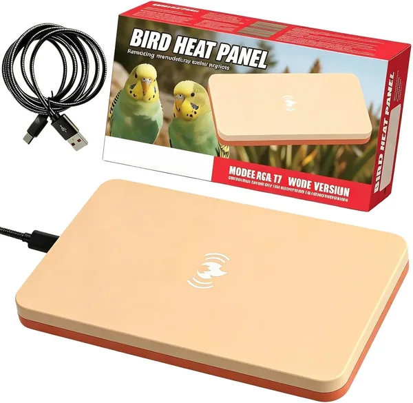 Grzejnik dla ptaków Generico z płytą USB, bezgłośny, 5 W, 18 x 10 cm - Najlepsza cena