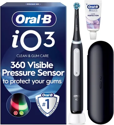 Oral-B iO3 Electric Toothbrush Matt Black Best Deal