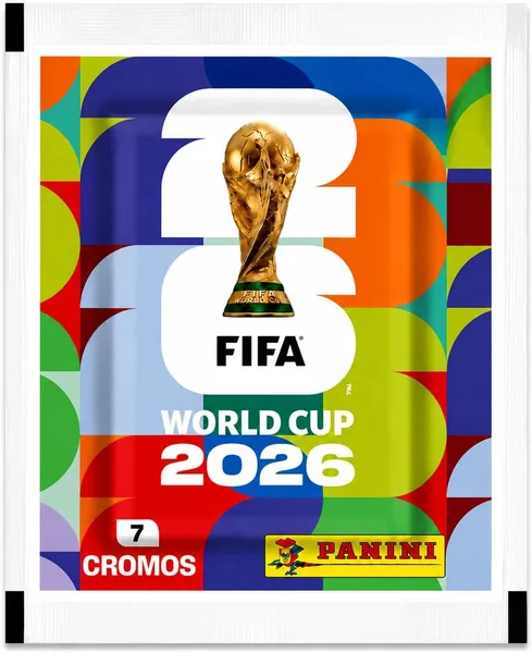 Kit 70 Figurinhas do lbum Copa do Mundo 2026, Envelopes Pacotinhos, Cole o Oficial