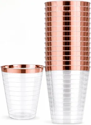 Sunny Premium 10oz Plastic Cups - Elegant Party Drinkware, Best Deal
