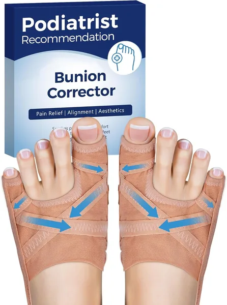 Habioer Hallux Valgus Bandage, Korrektur für Hallux Valgus, Gr. L, Hautfarben Best Deal