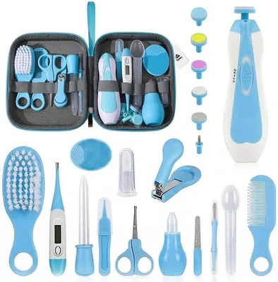 Topika 20 in 1 Baby Care Kit: Infant Grooming Pink/Blue