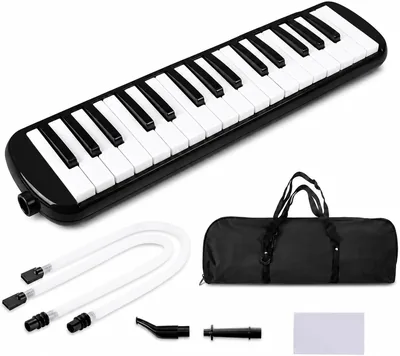 Melodica Escolar 32 Teclas (negro)