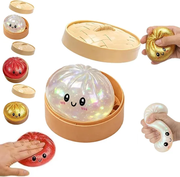 AQAZX Dumpling Squishy Giocattolo Baozi Glitterato - Best Deal