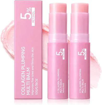 Pink Collagen Volume Multi Balm Stick Best Deal