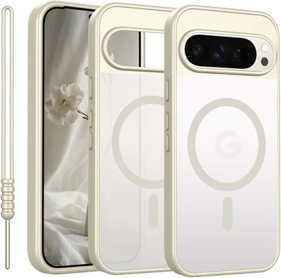 YUANDMI Google Pixel 9 Pro XL Cas med MagSafe, Hany Case Magnetisk Jämn Matt Touch - Best Deal