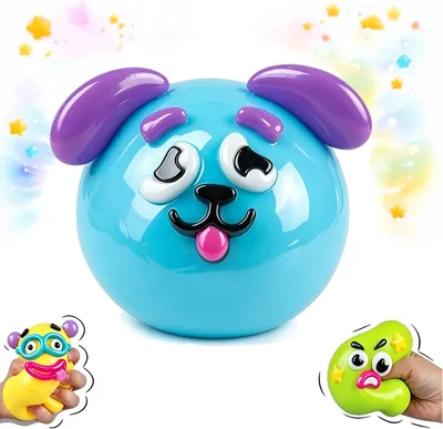 Last Page®Smushers Squishy - Dog Face Swap Soft Toy, Best Deal