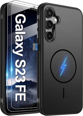 Pilaru Magnetyczne etui do Samsung Galaxy S23 FE [MagSafe], szkło pancerne, uchwyt, Best Deal
