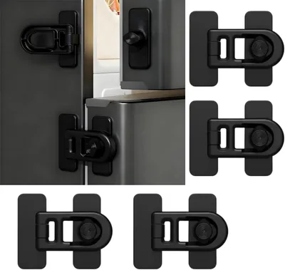 4-Pack Refrigerator Lock Childproof Latch Best Deal