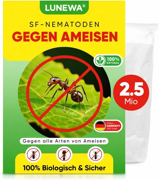 LUNEWA Aktive SF-Nematoden gegen Ameisen