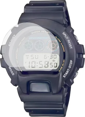 2 x Folia ochronna na ekran do zegarka Casio G-Shock Seria GW-6900 | 2.5D Zaokrąglone krawędzie Pełne pokrycie