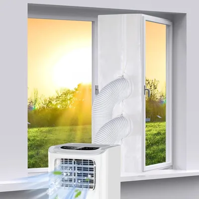 500 cm Fensterdichtungsband für mobile Klimaanlagen, Trockner, Abzugshauben, Dachfenster
