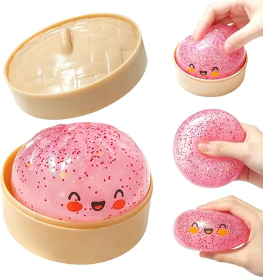 Glitter Squishy Dumpling | 33% Off
