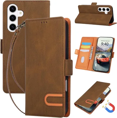 Funda Vaitasy para Samsung Galaxy A56 5G, Cartera de Cuero PU con Soporte y Cierre Magnético