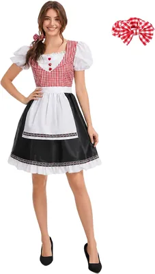 Halfjuly Oktoberfest Costume Dirndl Dress