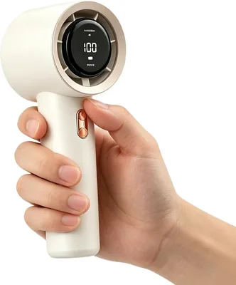 Portable Handheld Fan Rechargeable 199-Speed, Best Deal