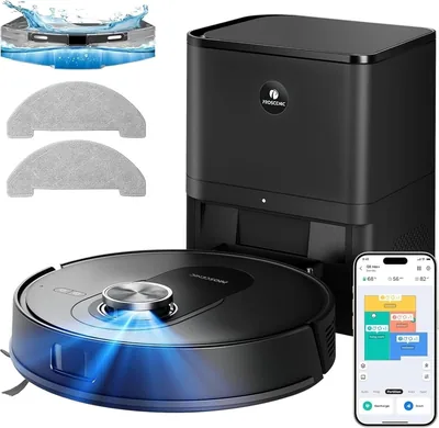 Proscenic Q8 Max+ Roboterstaubsauger mit Wischfunktion, 8000 Pa, 200 Min Saugleistung, LiDAR - 37% Rabatt