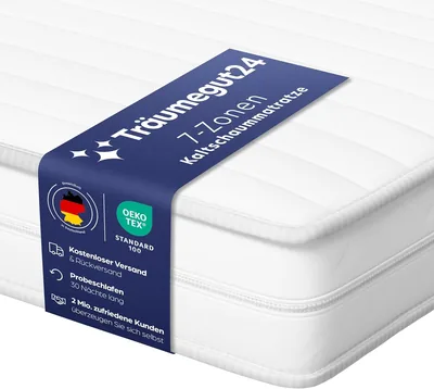 Matelas Träumegut24 AquaFlex 7 zones | 140 x 200 cm | Best Deal