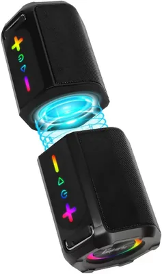 CYBORIS 2 in 1 Bluetooth Speaker RGB Light