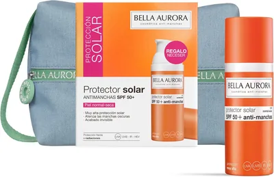 Bella Aurora Protector Solar Anti Manchas SPF 50+ Piel Normal-Seco | Protección Fotodinerámica UVA UVB IR HEV