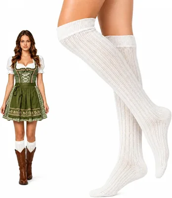 GgiAvbn Oktoberfest Women's Outfit Dirndl Socks