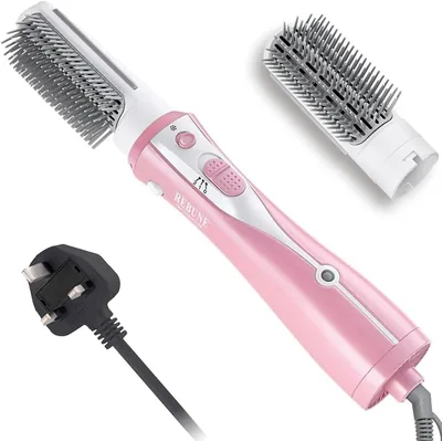 REBUNE 1200W Hair Dryer Brush 3-in-1 Styler, High-Speed Motor