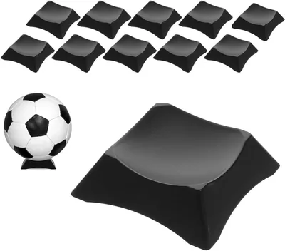Soporte Universal para Deportes con 10 Balones Genérico, Ideal para Fútbol, Básquetbol y Voleibol, Organizador Compacto de Interior