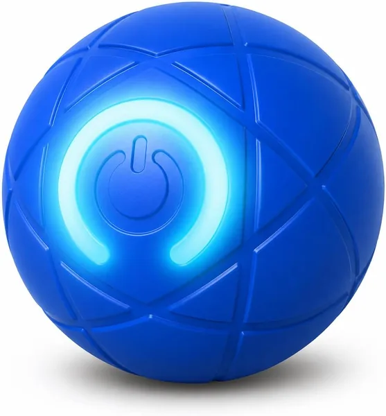 Interactive Bouncing Dog Toy Ball Chew-Resistant Dental Cleaning Pet Play Best Deal