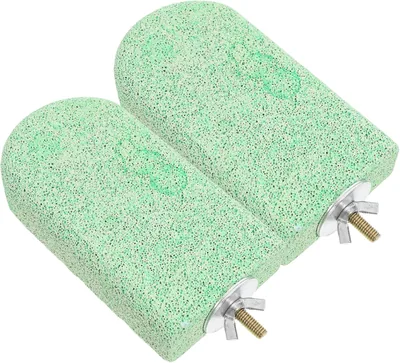ROMISBABA 2 St Lava Pumice Gnagsten för Fåglar och Smådjur Kalciumklättringsplattform för Papegojor Hamstrar och Chinchillor Best Deal