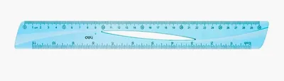30cm Metric Ruler, Clear Plastic, School & Office Use - Best Deal